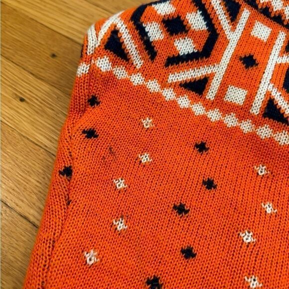 Syracuse University SU Orange/Navy Holiday/Christmas Sweater XXL - Picture 5 of 5